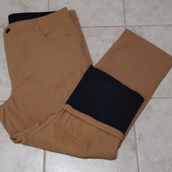 Orvis Fleece Lined Men's Pants Warm,outdoor, Articulated Knees 40x30 - Picture 5 of 12